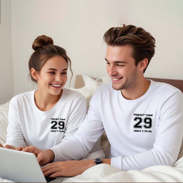 Pijama Perfect Team con Nombres y Número personalizado
