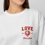 Sudadera Cupido con Nombres personalizada Miniatura de Sudadera Cupido con Nombres personalizada