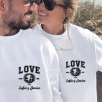 Miniatura de Sudadera Cupido con Nombres personalizada