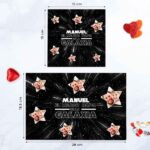 Miniatura de Caja de Dulces Mejor Papá de la Galaxia con Fotos y Texto personalizada