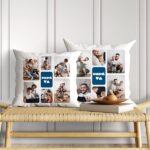 Miniatura de Cojín Papá con Seis Fotos personalizado