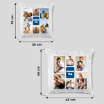 Miniatura de Cojín Papá con Seis Fotos personalizado