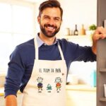 Miniatura de Delantal Muñecos con Texto personalizado