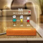 Miniatura de Placa Muñecos con Texto personalizada
