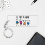 Llavero Muñecos con Texto personalizado Miniatura de Llavero Muñecos con Texto personalizado