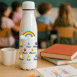 Miniatura de Botella Lluvia con Nombre y Texto personalizada