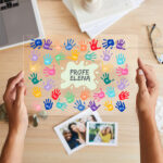 Miniatura de Placa Manos con Nombres y Texto personalizado