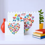 Miniatura de Puzle de Bloques Corazones con Muñecos con Nombres personalizado