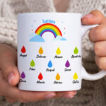 Taza Lluvia con Nombres personalizado Miniatura de Taza Lluvia con Nombres personalizado