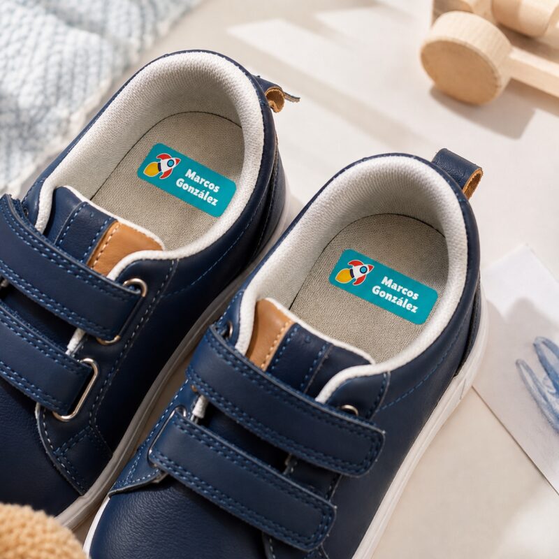 Etiquetas Textiles Termoadhesivas Infantiles para Ropa personalizadas