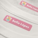 Miniatura de Etiquetas Textiles Termoadhesivas Infantiles para Ropa personalizadas