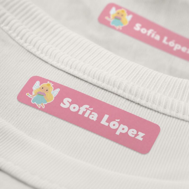 Etiquetas Textiles Termoadhesivas Infantiles para Ropa personalizadas