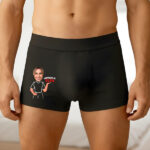 Calzoncillo Propiedad de Tu Persona Especial con Foto y Nombre personalizado Miniatura de Calzoncillo Propiedad de Tu Persona Especial con Foto y Nombre personalizado