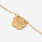 Miniatura de Collar Flor con Nombre personalizado
