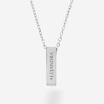 Miniatura de Collar Bloque con Texto personalizado