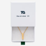 Miniatura de Collar Bloque con Texto personalizado