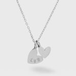 Miniatura de Collar Corazones con Texto personalizado