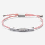 Pulsera de Mujer Trenzada con Texto personalizado Miniatura de Pulsera de Mujer Trenzada con Texto personalizado