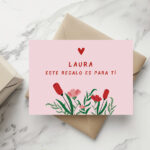 Tarjeta de regalo con dedicatoria personalizada Miniatura de Tarjeta de regalo con dedicatoria personalizada