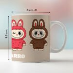 Miniatura de Taza Muñeco Labubu con Nombre personalizado