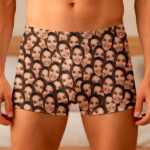 Calzoncillo con Caras de Foto personalizada Miniatura de Calzoncillo con Caras de Foto personalizada