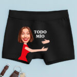 Miniatura de Calzoncillo con Frase "Todo Mío" y Foto personalizada