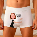 Miniatura de Calzoncillo con Frase "Todo Mío" y Foto personalizada