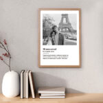 Miniatura de Póster Significado del Amor con Foto y Texto personalizado
