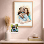 Miniatura de Póster con Ilustración en Acuarela de Foto personalizada