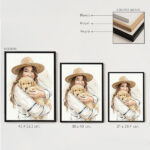 Miniatura de Póster con Ilustración en Acuarela de Foto personalizada