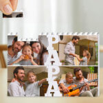 Miniatura de Puzle de Bloques Papá Vertical con Fotos personalizadas
