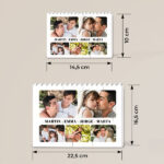Miniatura de Puzle de Bloques Retratos con Fotos y Texto personalizado