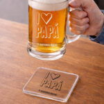Miniatura de Jarra de Cerveza I Love Papá con Texto personalizado