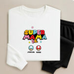 Miniatura de Pijama Super Mamá con Nombres personalizados