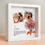 Miniatura de Marco con Flores y Fotos personalizadas