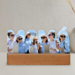 Miniatura de Placa Mamá con Base de Madera y Foto personalizada