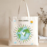 Miniatura de Tote Bag Planeta para Profes con Nombres personalizados