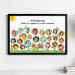 Miniatura de Póster para Profes de Flores con Fotos personalizadas