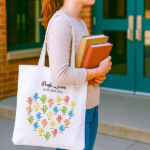 Miniatura de Tote Bag para Profes con Manos y Nombres personalizados