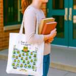 Miniatura de Tote Bag para Profes con Ranitas y Nombres personalizados