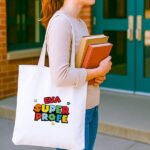 Miniatura de Tote Bag Super Profe con Nombres personalizados