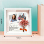 Miniatura de Marco con Flores y Fotos Polaroid personalizadas