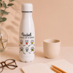 Miniatura de Botella para Profes con Muñequitos y Nombres personalizados