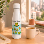 Miniatura de Botella para Profes con Ranitas y Nombres personalizados