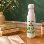 Miniatura de Botella para Profes con Ranitas y Nombres personalizados