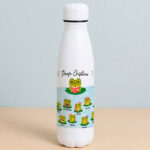 Miniatura de Botella para Profes con Ranitas y Nombres personalizados