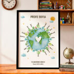 Miniatura de Póster Planeta con Nombres personalizados