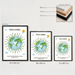 Miniatura de Póster Planeta con Nombres personalizados