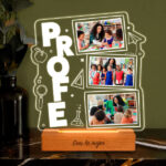 Miniatura de Lámpara para Profe con 3 Fotos personalizadas