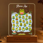 Lámpara para Profe con Ranitas y Nombres personalizados Miniatura de Lámpara para Profe con Ranitas y Nombres personalizados